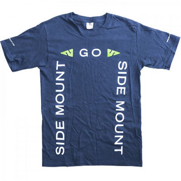 Go Side Mount T-Shirt Sky Blue