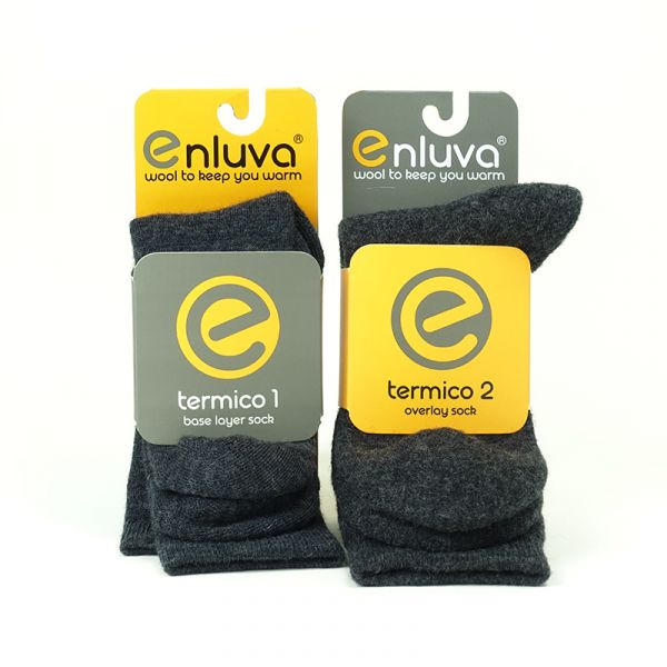 Enluva Socken "termico" -Set- base & overlay