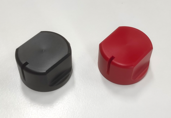 Bonex Schaltknopf für Scooter, schwarz / rot