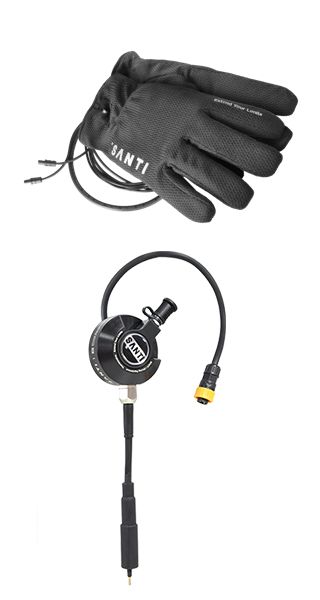 Santi Comfort + Set: Heizhandschuhe +Thermoventil