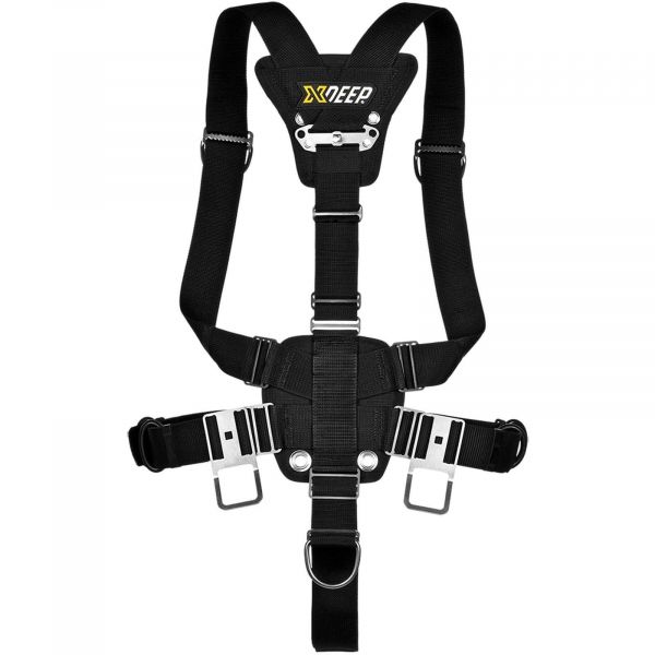 XDeep Stealth Harness ohne Wing mit zentralem Gewichtssystem