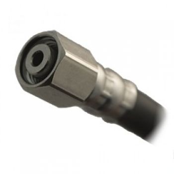 Gummi Mitteldruckschlauch 3/8"M x 9/16"F für Atemregler