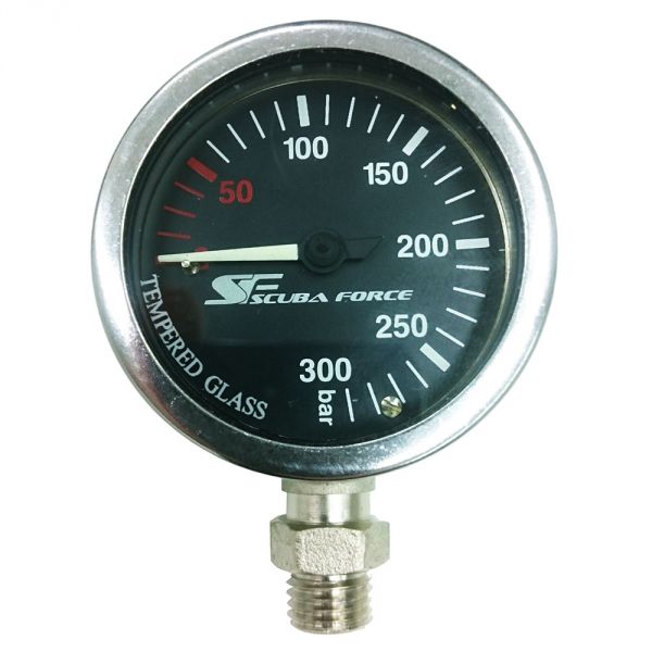 Scubaforce Finimeter 52mm SCHWARZ